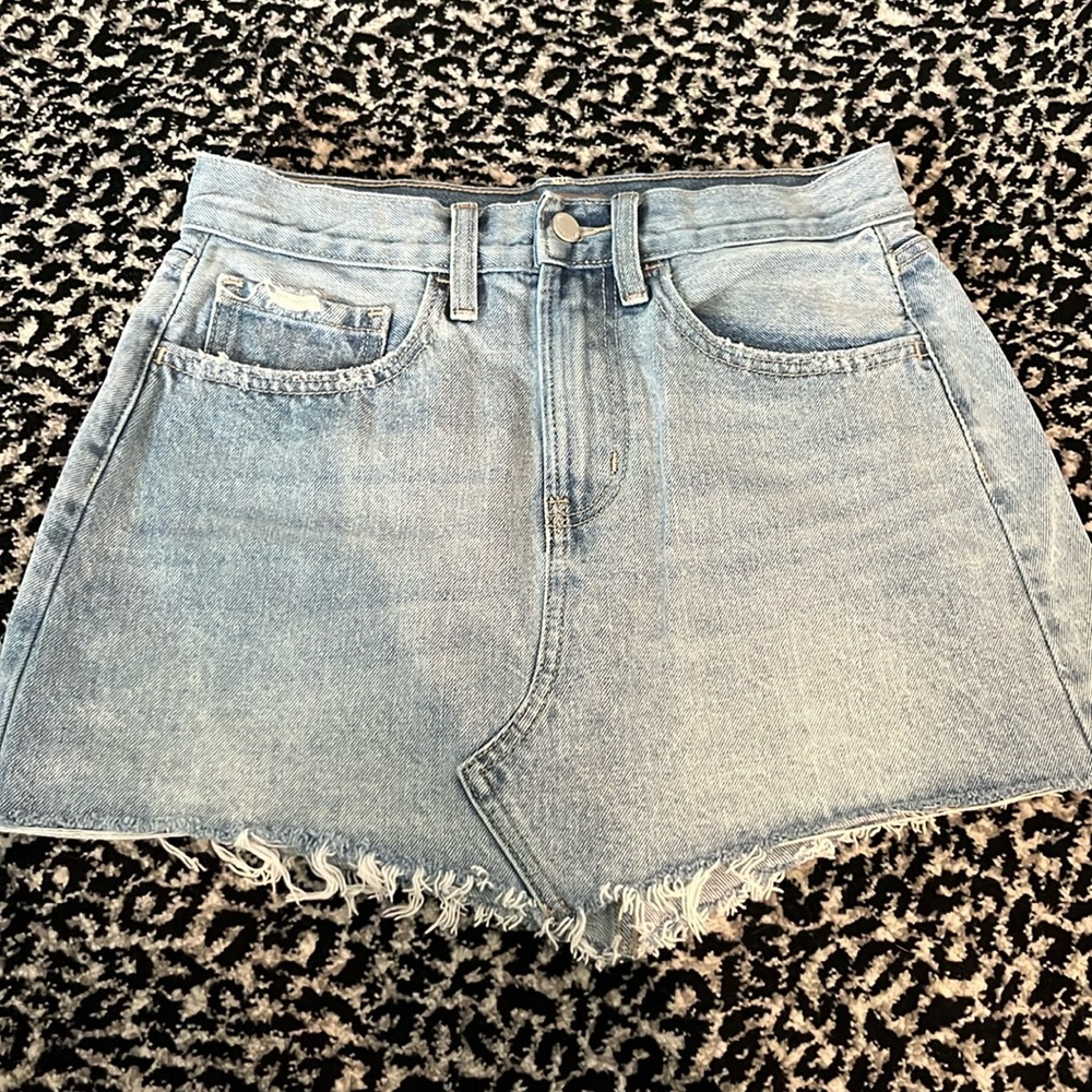 Denim skirt size small